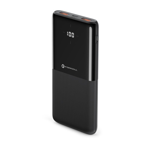 Forcell Power Bank F-Energy 10000 mAh (black, 10000 mAh)