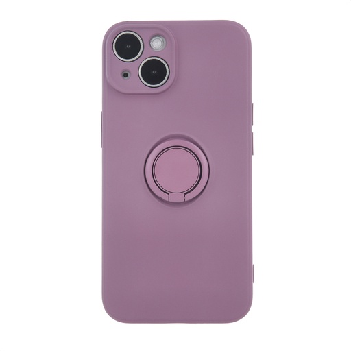 Silicone Case Monochrome Ring (Samsung A54, dark purple)