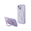 Guess Phone Case MagSafe Ring Stand Glitter