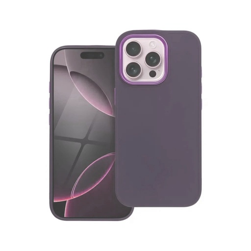 Maska Metal Lens Frame (Samsung S24+, tamno ljubičasto)