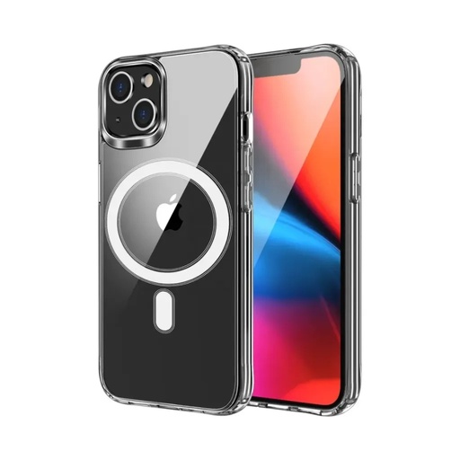 Silikonska maska MagSafe Transparent (Samsung S24 Ultra, prozirno)