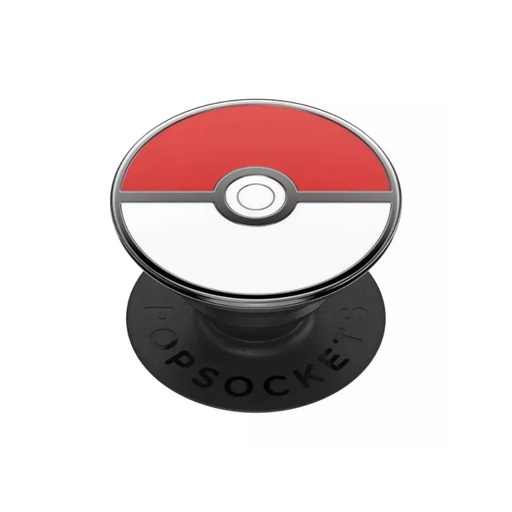 PopSockets držač za mobitel Enamel Pokeball (bijelo/crveno)