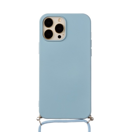 Phone Case Monochrome Cord (Samsung A15, light blue)