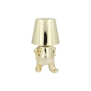 Night Light Gold Man Standing