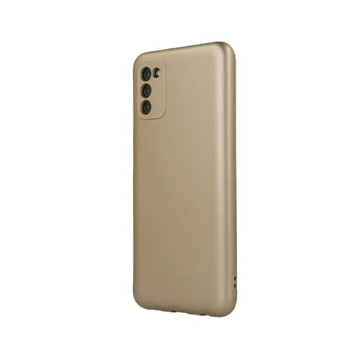 Silicone Case Ultra Lux Metallic (iPhone 15 Pro Max, gold)
