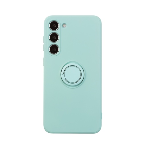 Silicone Case Monochrome Ring (iPhone 14, green)