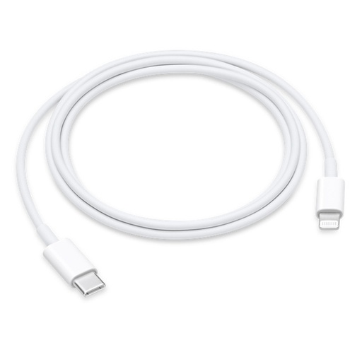 Apple Cable Cord USB C - Lightning (white, 1 m)