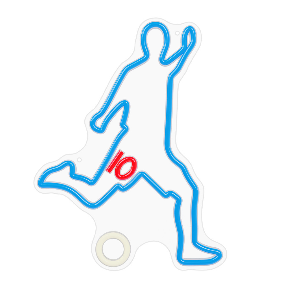 LED neonsko svjetlo Plexi Footballer