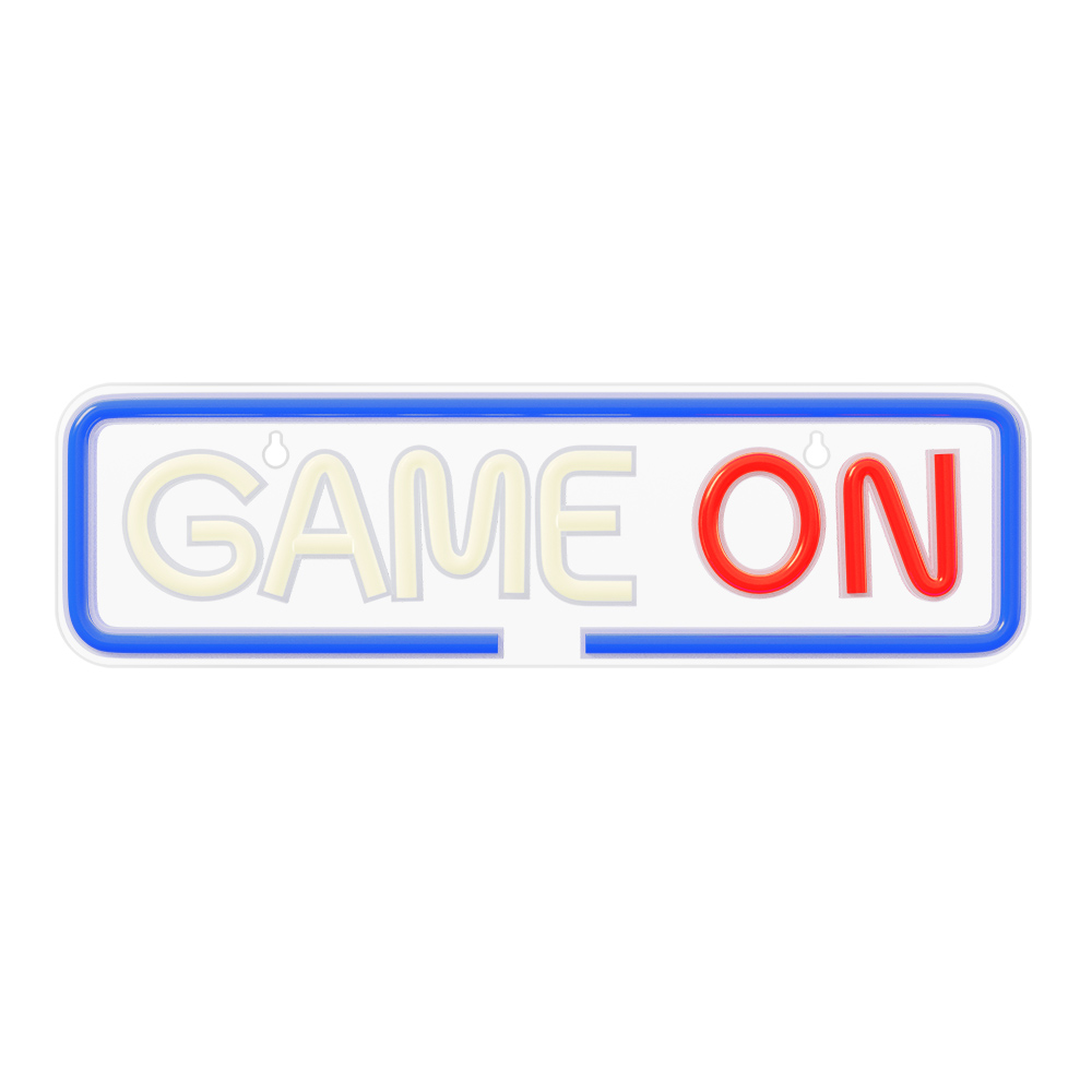 Neon LED Light Plexi Game On