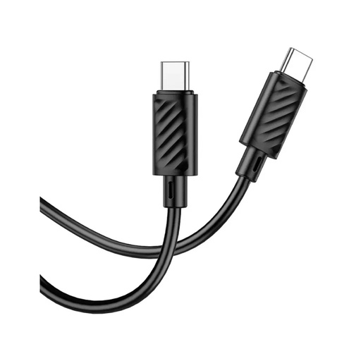 HOCO Cable Cord X88 USB C - USB C (black, 1 m)
