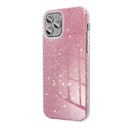 Maska 3in1 Glitter ružičasta