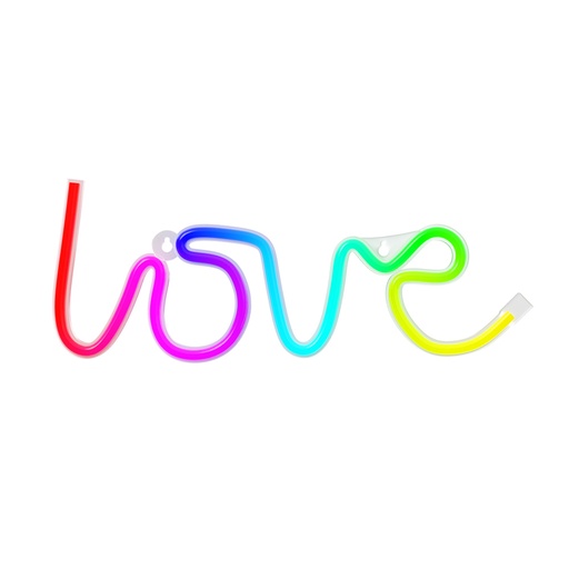 LED neonsko svjetlo RGB Love