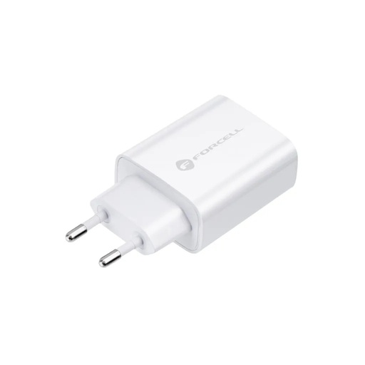 Forcell Wall Adapter USB C 25W (white)