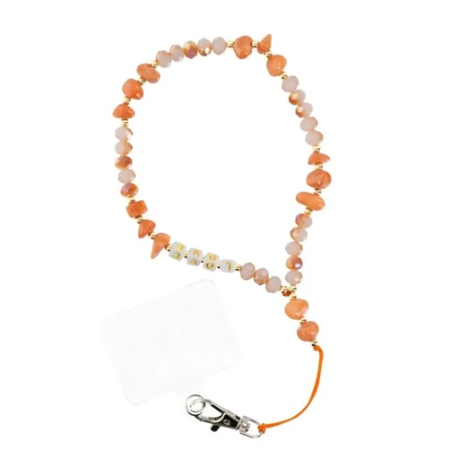 Vezica za mobitel 22 cm Gemstone Love (narančasto)