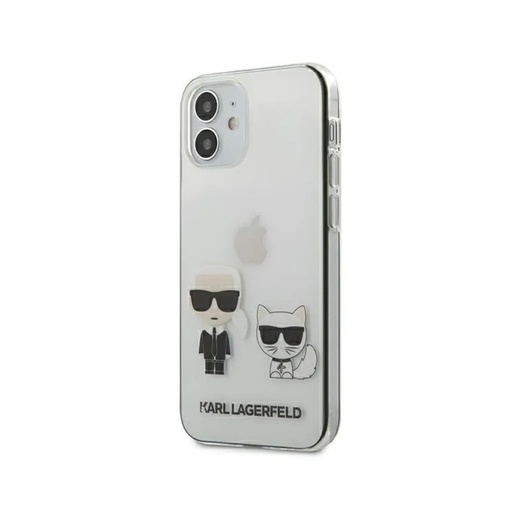 Karl Lagerfeld Phone Case K&C Bodies Transparent (iPhone 12 Mini, transparent)