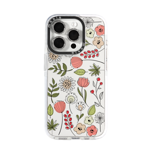 Maska Pattern Spring (Samsung S24, prozirno)