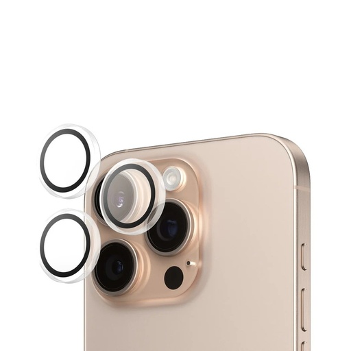 PanzerGlass Camera Protection Hoops Clear (iPhone 16 Pro/16 Pro Max, transparent)