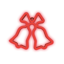 Neon LED Light Christmas Bells
