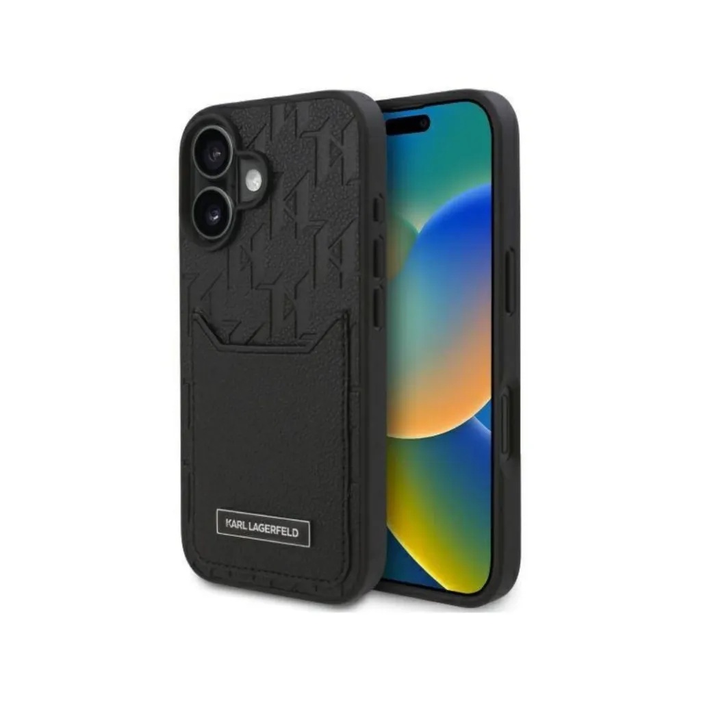 Karl Lagerfeld maska Hot Stamped Monogram Cardslot