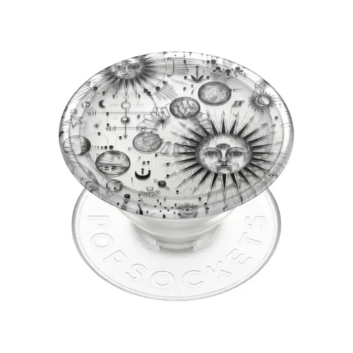 PopSockets držač za mobitel PlantCore Cosmic Sun (prozirno)