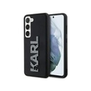 Karl Lagerfeld Phone Case 3D Rubber Glitter Logo