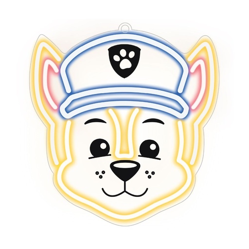 Neon LED Light Plexi Paw Patrol Chase
