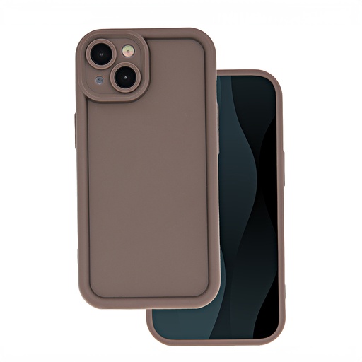 Silicone Case Rim (Samsung S25+, brown)