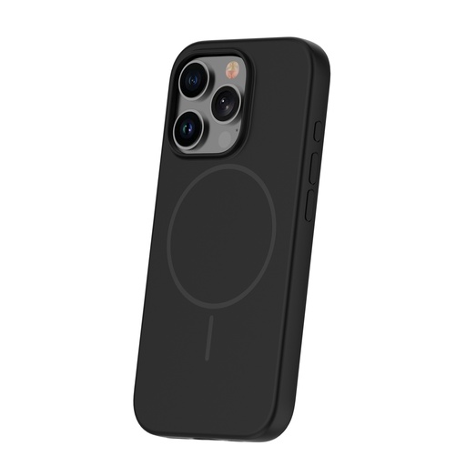 Silicone Case MagSafe Thin (iPhone 15 Pro Max, black)