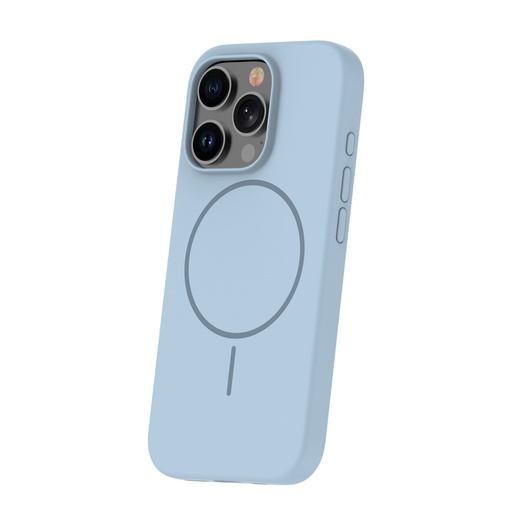 Silicone Case MagSafe Thin (iPhone 16 Pro Max, blue)