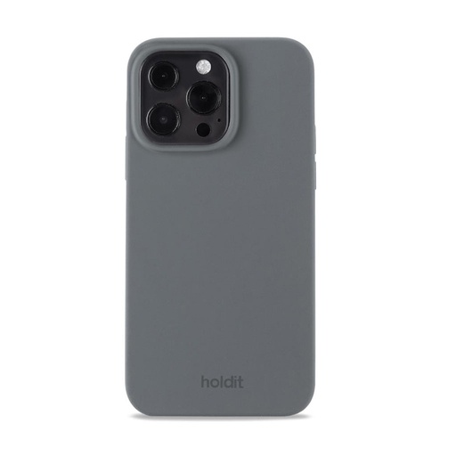 holdit Phone Case Silicone Case (iPhone 16 Pro Max, grey)