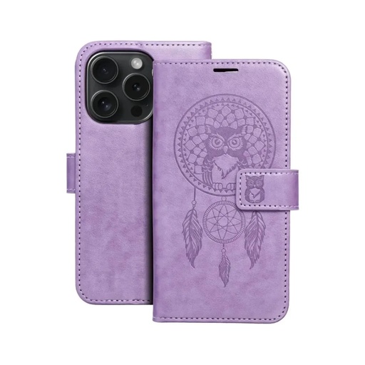 Preklopna maska Mezzo Dreamcatcher (Xiaomi Redmi 14C, ljubičasto)