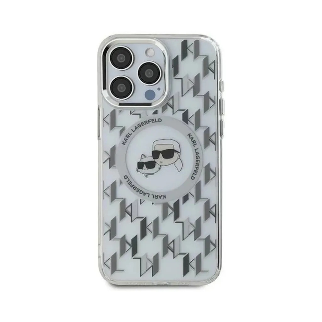 Karl Lagerfeld Phone Case K&C Heads Monogram MagSafe