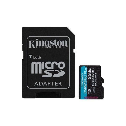Kingston MicroSD kartica Canvas Go! Plus (256 GB)