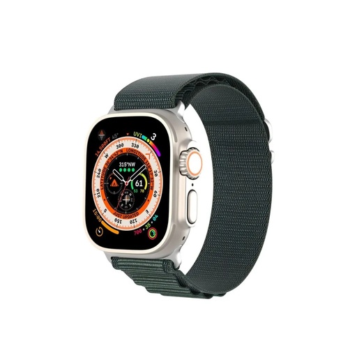 Remen za Apple Watch GS Nylon (Apple Watch 38/40/41 mm, tamno zeleno)