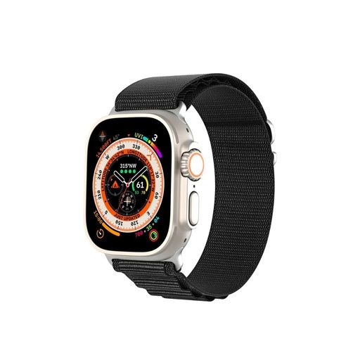 Apple Watch Band GS Nylon (Apple Watch 42/44/45/49 mm, black)