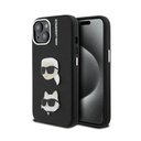 Karl Lagerfeld Phone Case Grained K&C Heads Pin