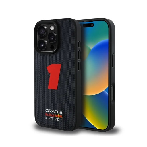 Red Bull Phone Case MagSafe Meshed Driver No. 1 (iPhone 16, dark blue)