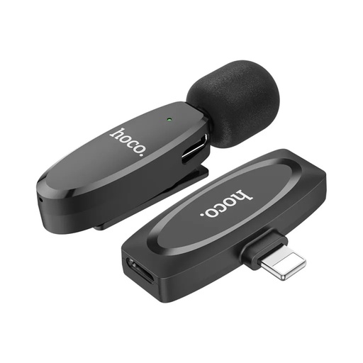 HOCO mikrofon L15 Lightning (crno)
