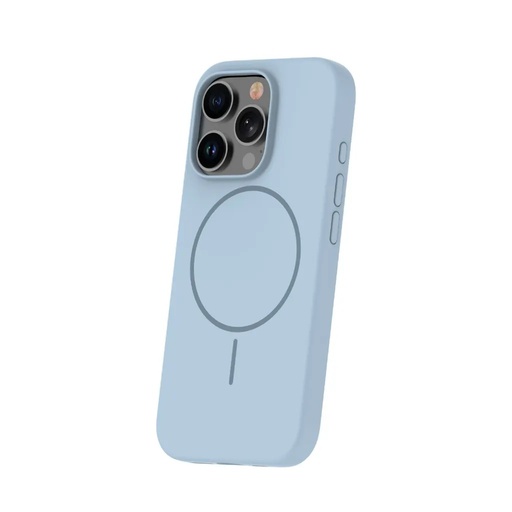 Silicone Case MagSafe Thin (iPhone 17, blue)