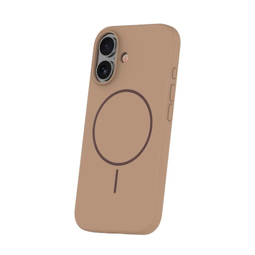 Silicone Case MagSafe Thin (iPhone 17, brown)
