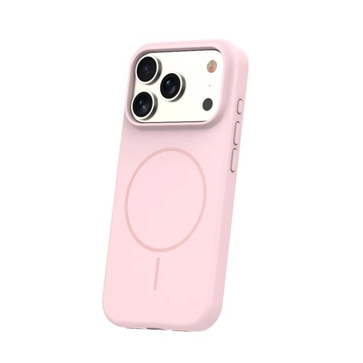 Silicone Case MagSafe Thin (iPhone 17 Pro Max, pink)