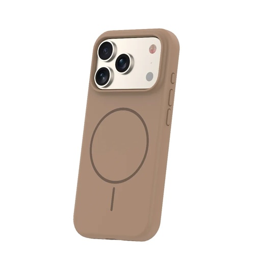 Silikonska maska MagSafe Thin (iPhone 17 Pro Max, smeđe)