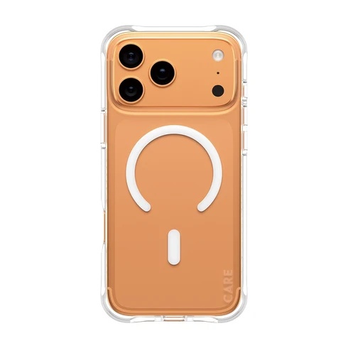 PanzerGlass maska CARE Samba MagSafe Clear (iPhone 17 Pro Max, bijelo)