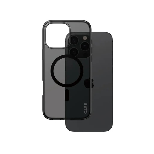 PanzerGlass Phone Case CARE Urban Explorer MagSafe Smokey (iPhone 17 Pro, black)