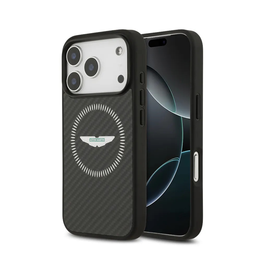 Aston Martin maska MagSafe Kevlar Counter Design
