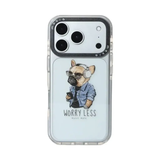 Maska Pattern Dog (iPhone 17, prozirno)