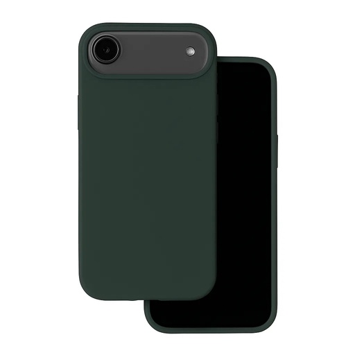 Silikonska maska Solid (iPhone 17 Pro Max, tamno zeleno)