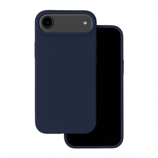 Silikonska maska Solid (iPhone 16 Pro, tamno plavo)