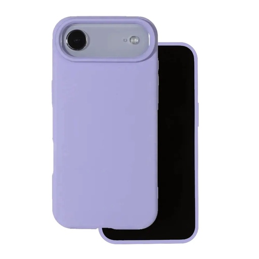 Silikonska maska Solid (iPhone 16 Pro Max, svijetlo ljubičasto)