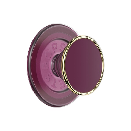 PopSockets Phone Holder MagSafe Round Enamel Red Wine (burgundy)